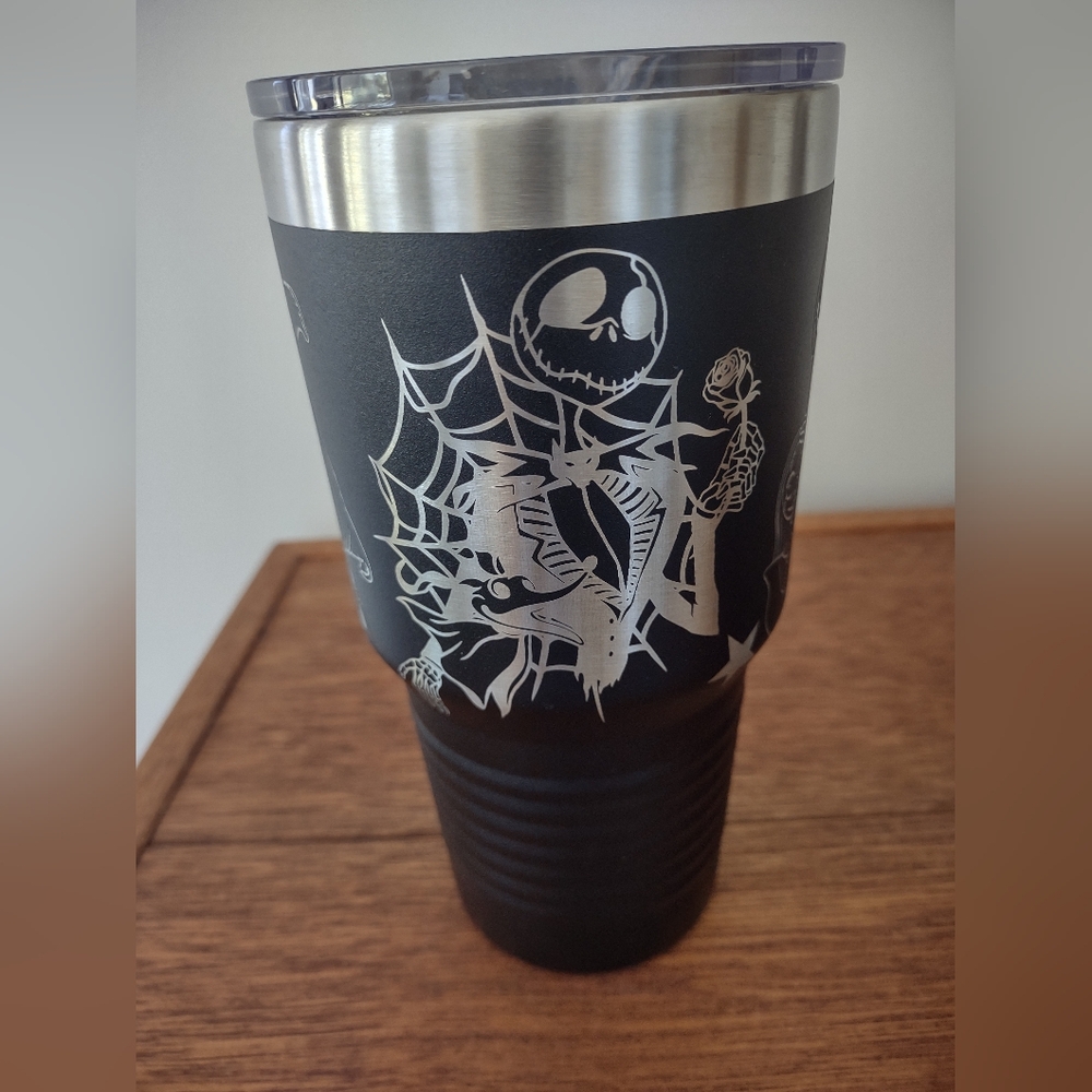 Nightmare Before Christmas Jack Skellington Halloween Tumbler - Picture 4 of 9